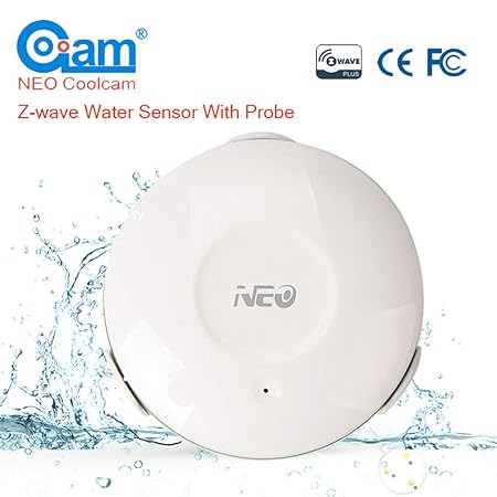 RENYAYA Neo COOLCAM NAS-WS02Z Onda Z Inundación Sensor de Alarma ...