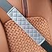 MIKAFEN Universal Car Seatbelt Pads Cover,Seat Belt Shoulder Strap Covers Harness Pad Car/Bag,Soft Comfort Helps Protect You Neck Shoulder from The Seat Belt Rubbing Gray (2-Pack)
