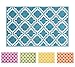 Well Woven Small Rug Mat Doormat Modern Kids Room Kitchen Rug Calipso Blue 1'8