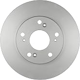 BOSCH 26010750 QuietCast Premium Disc Brake Rotor - Front, 261.9mm (Single) | Compatible with Select Acura RSX; Honda Civic, CR-Z