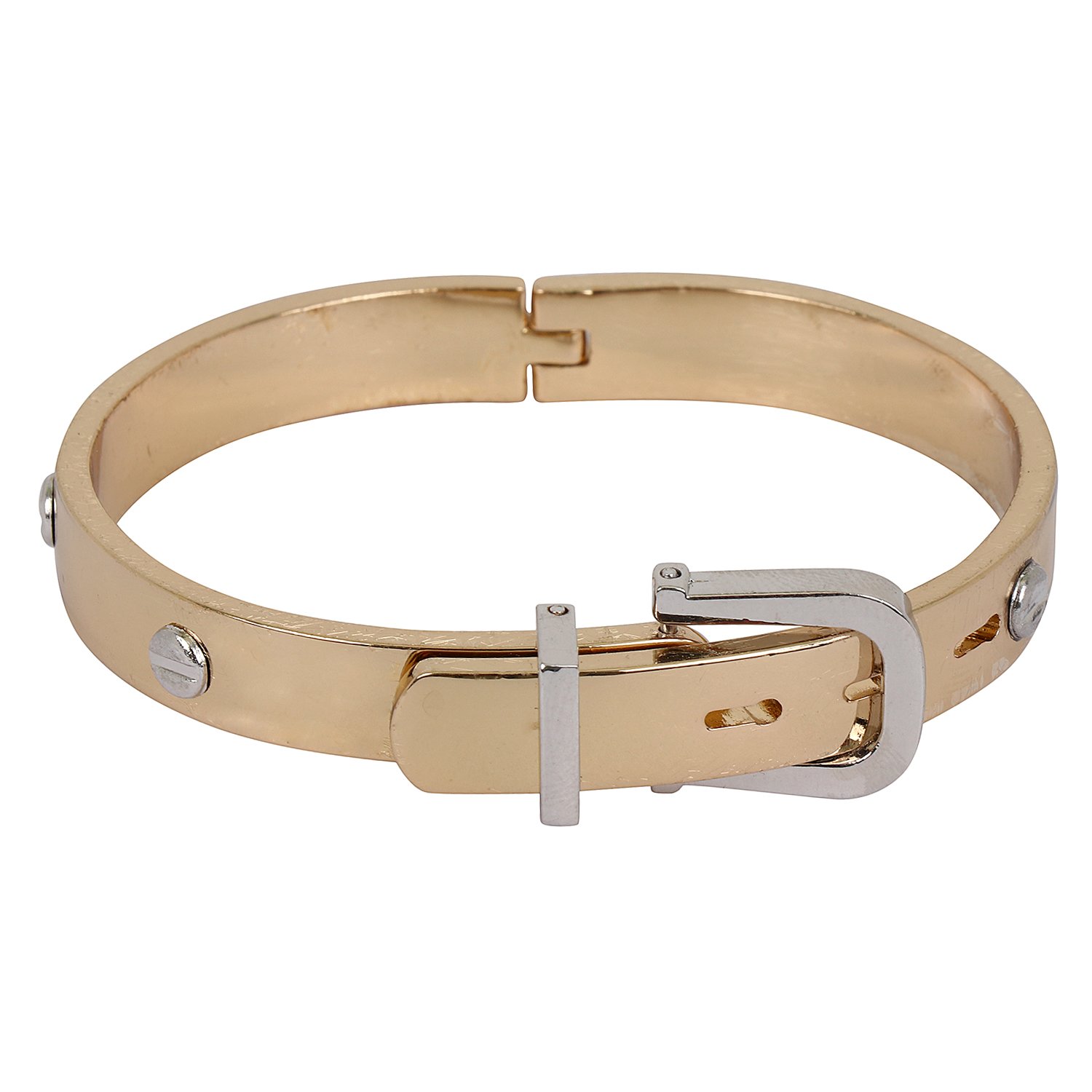 gold belt bracelet