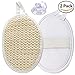 BERGMAN KELLY Exfoliating Sisal Pads with Hook, 2 Pack - Stronger Than Loofah
