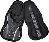 AEROBAND Black Full-Size Guitar-Shaped MIDI Controller, MIDI Guitar, Music Creation (With Bag)