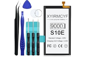 XYIRMCYF Galaxy S10E Battery (New Upgrade), 9000mAh High Capacity Battery for Galaxy S10E SM-G970U with Repair Kits