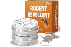 ANEWNICE Rodent Repellent for car Engines, Mouse Repellent Indoor for Home, Rat Repellent for House, Peppermint to Repel Mice, Mouse and Rats, Natural Rodent Control Indoor and Outdoor -2Packs
