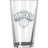 Logo Brands NBA 16oz Frost Pint Glass (New York Knicks)