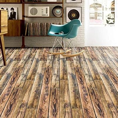 20 X 500cm 3d Stick Simulation Wood Floor Wall Sticker Living Room Kitchen Bedroom Floor Decoration Mm Buy Online At Best Price In Uae Amazon Ae