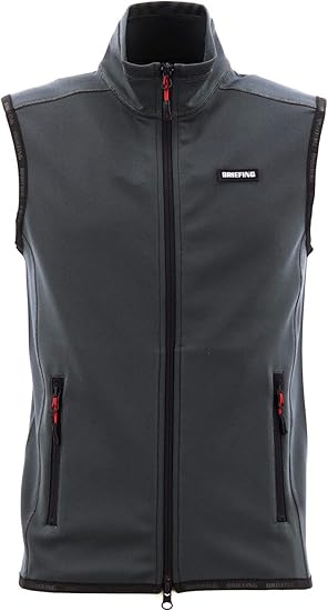 Amazon Co Jp フルジップベスト メンズ ブリーフィング ゴルフ Briefing 21 春夏 ゴルフウェア Brg211m07 スポーツ アウトドア