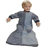 BLOOMSTAR Toddler Sleep Sack Long Sleeves (3-5T), Velvet 1.6-1.8 Tog Wearable Blanket with Arms – Soft, Cozy Baby Sleeping Bag for Spring & Fall, Extra Long for Active Toddlers