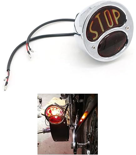 Amazon.com: KNS Accessories KA0019 6V Stainless Steel Duolamp Tail