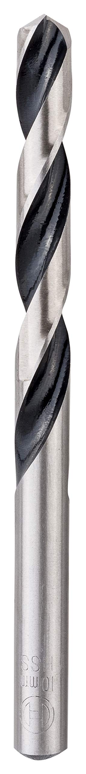 Bosch Professional 1x HSS Twist Drill Bit Metal and Wood (for metal and wood, Ø 10 mm, length 133 mm, Drill accessories)