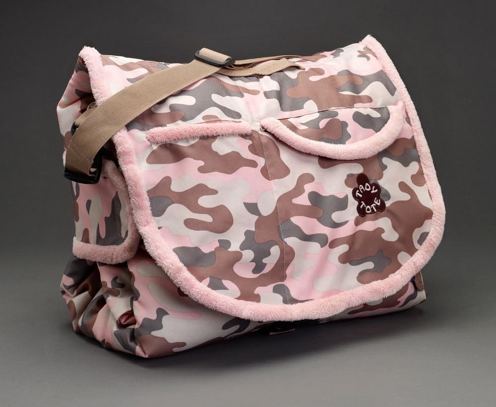 Tady Tote All-In-One Convertible Play Mat with Easy Carry Strap and Pockets - Camo