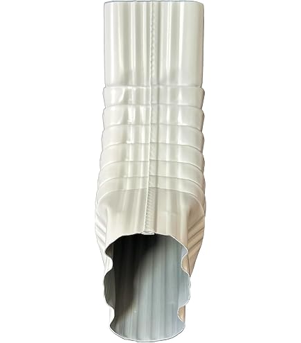 Maxx Flo Outlet - Oversized Downspout Outlet (6 inch, Low Gloss