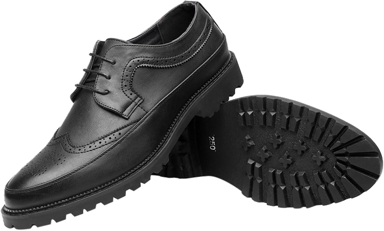 Santimon Dress Shoes for Mens Brogue 