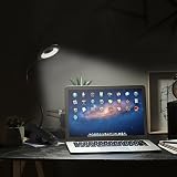 CUHIOY 2Pack Clip On Bed Light Rechargeable 5 Color 5 Brightness Touch view 7
