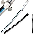 Metal Demon Sword 104cm/41inchs,Stainless Steel, Hashira Pillar and Protagonist Katana for Anime Cosplay, Anime Original Textures, Multiple Styles to Choose from