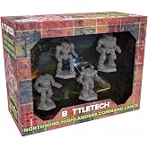 Catalyst Game Labs BattleTech, Miniatures | Northwind Highlanders Command Lance, Expansion, Miniature Game Ages 14+