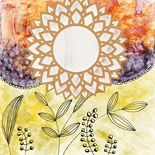 Faber-Castell Mixed Media Paper Stencils - 103 Collection - 13 Reusable Mandala Stencils