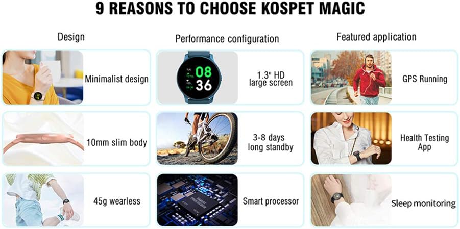 kospet magic smartwatch