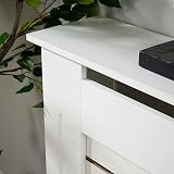 Home Source Radiator Cover Wooden Wall Cabinet White Extra Large 172cm view 5