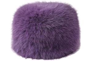 DOANNOTIUM Winter Faux Fur Hat Warm Trapper Hat Cossack Russion Style Hat for Women