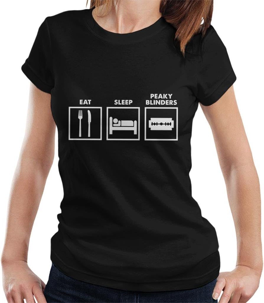 Coto7 Eat Sleep Watch Peaky Blinders Women's T-Shirt