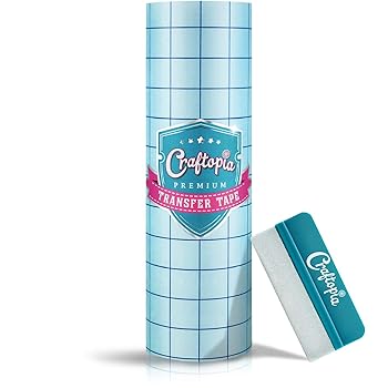 Craftopia 12 Inch x 25ft Clear Transfer Paper 