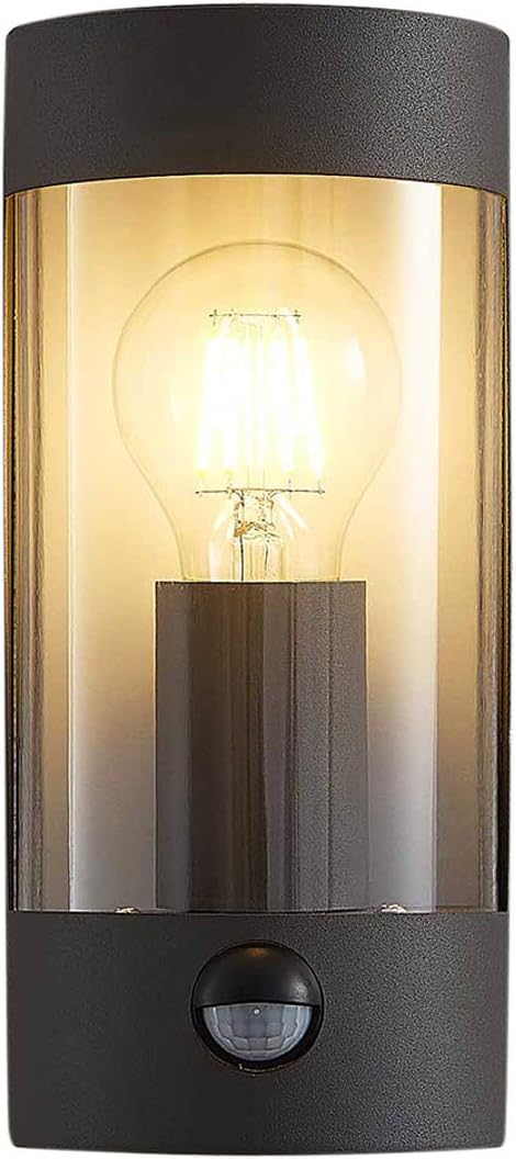 pic Black Outdoor Lights With Sensor amazon de