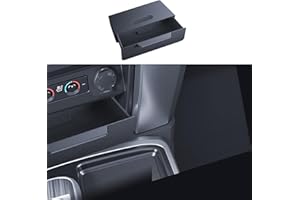 ECOZEN for 4Runner 2014-2024 Console Storage Drawer Magnetic Design Smooth Sliding Cubby Storage Box with Silent Flocking Fel