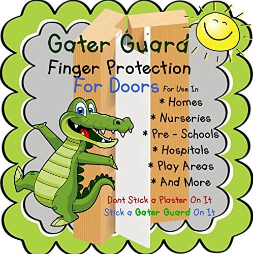 Front Door Finger Guard Protection from Gater Guard (Grey)