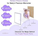 Alison Kingsgate Sleek 8x6 Picture Frame Purple Engineered Wood view 4
