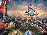 Ceaco Thomas Kinkade Disney Princess Aladdin Jigsaw Puzzle (300 Piece)