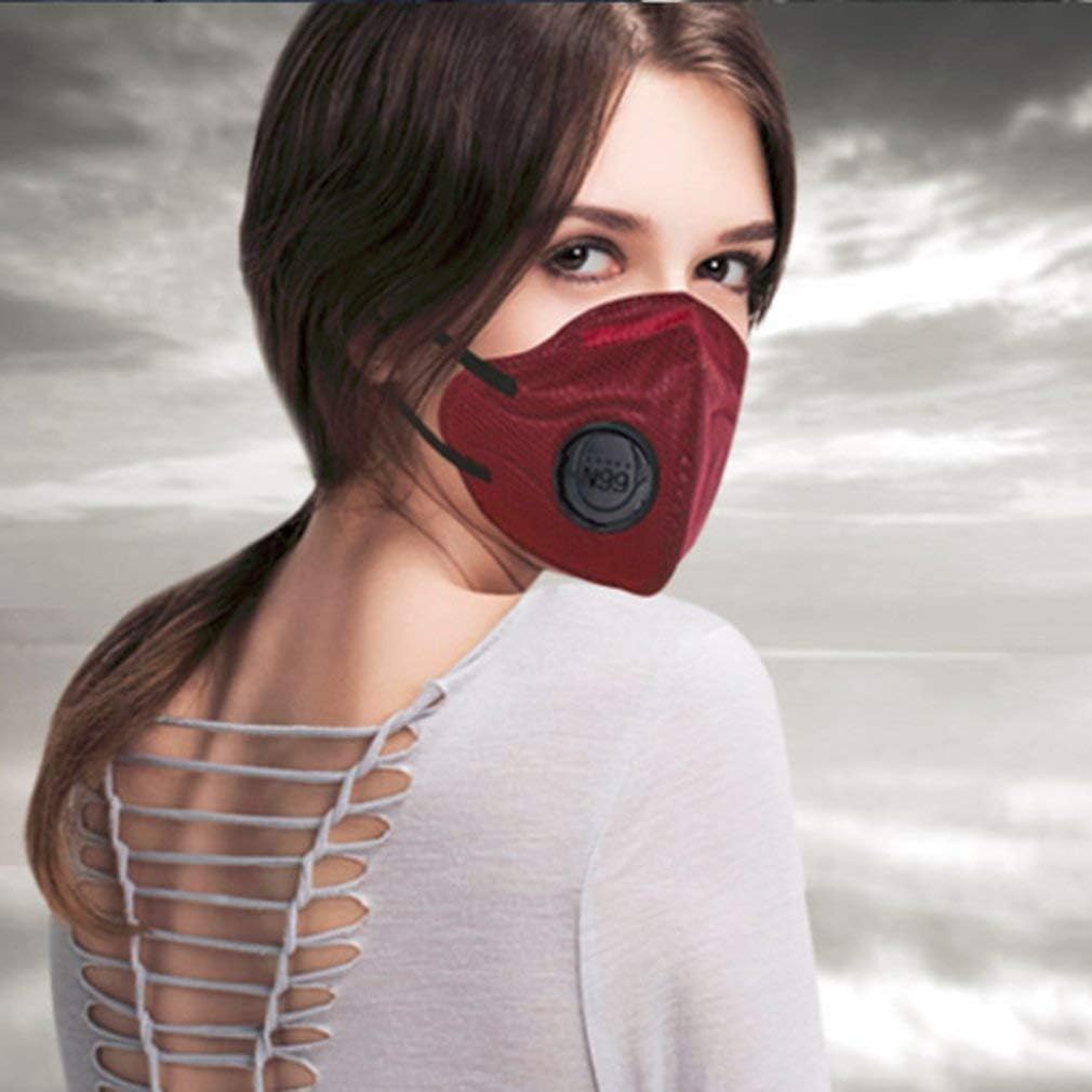 1 pcs Medical Face mäsk,Germ and Virus Protection mäsks,Dust mäsks,Earloop mäsks 1pcs red