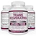 Resveratrol Supplements 1300mg Grape Seed Extract Capsules - 50% Pure Trans-Resveratrol Standardization – 60 Veggie Capsules – BioScience Nutrition