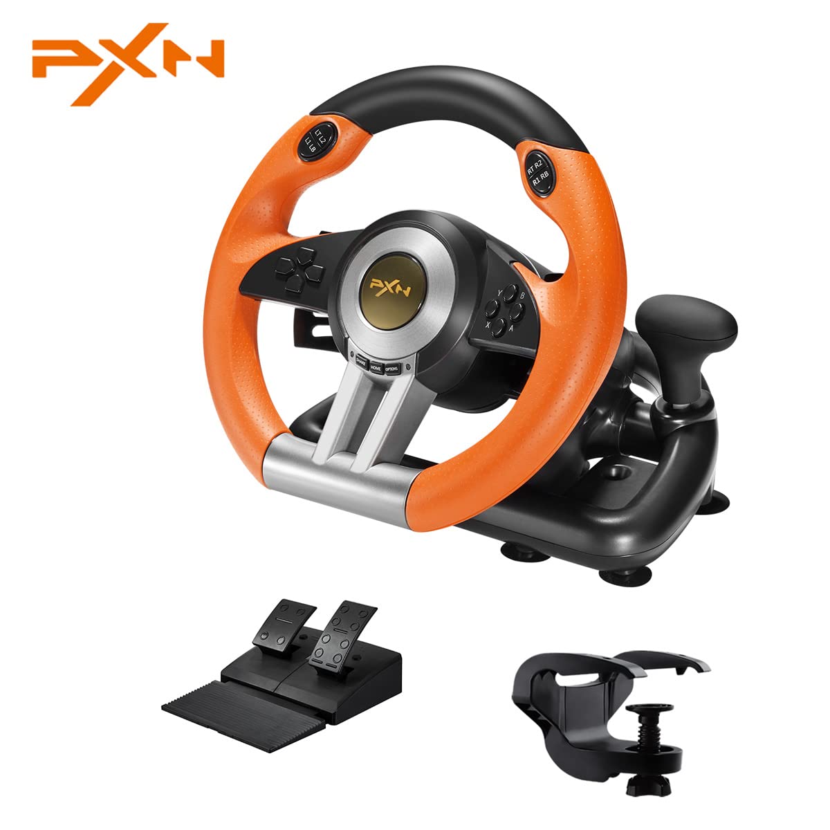 PXN Xbox Steering Wheel V3II 180° PC Gaming Racing