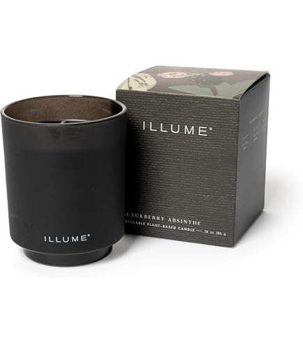 Refillable Boxed Glass Candle - Woodfire Scent, Soy Blend, Burns 45 Hours - View #2