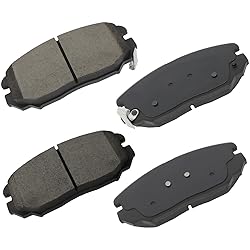 cciyu D1125 Front Ceramic Disc Brake Pads Kit For
