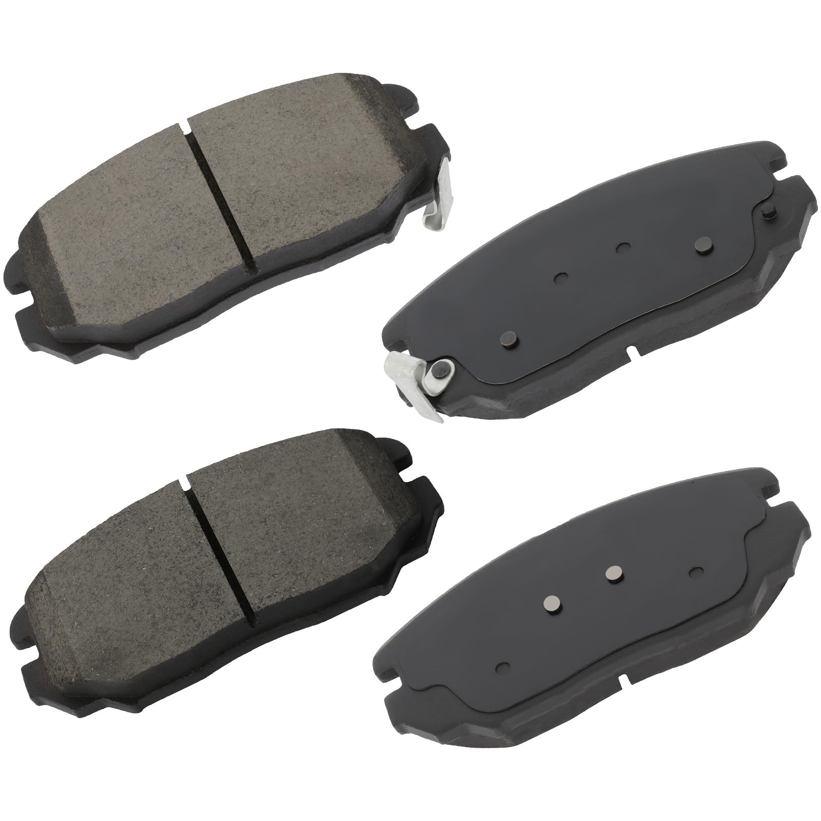 cciyu D1125 Front Ceramic Disc Brake Pads Kit For