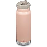 Klean Kanteen 32oz TKWide Insulated Water Bottle with Twist Cap - Peach Parfait