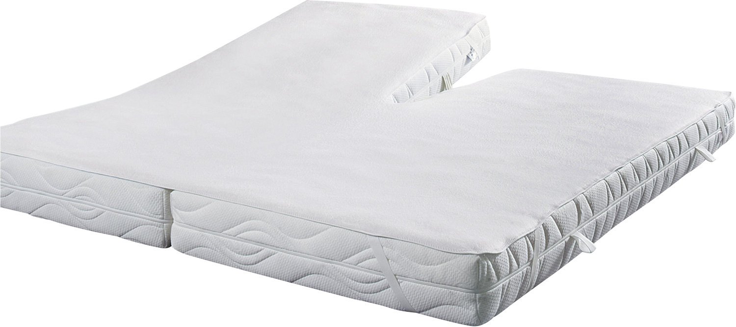Dormisette Split mattress topper white size 180x200 cm Dormisette