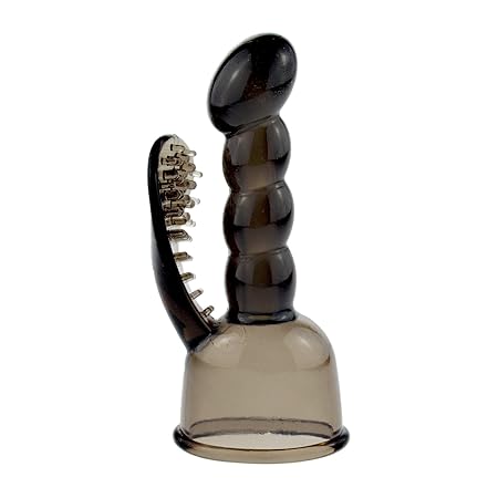marielove Magic Wand Aufsatz für sie und ihn, 40mm, Vibrator Silikon Aufsatz für Magic Wand Massagegeräte (Bieber)