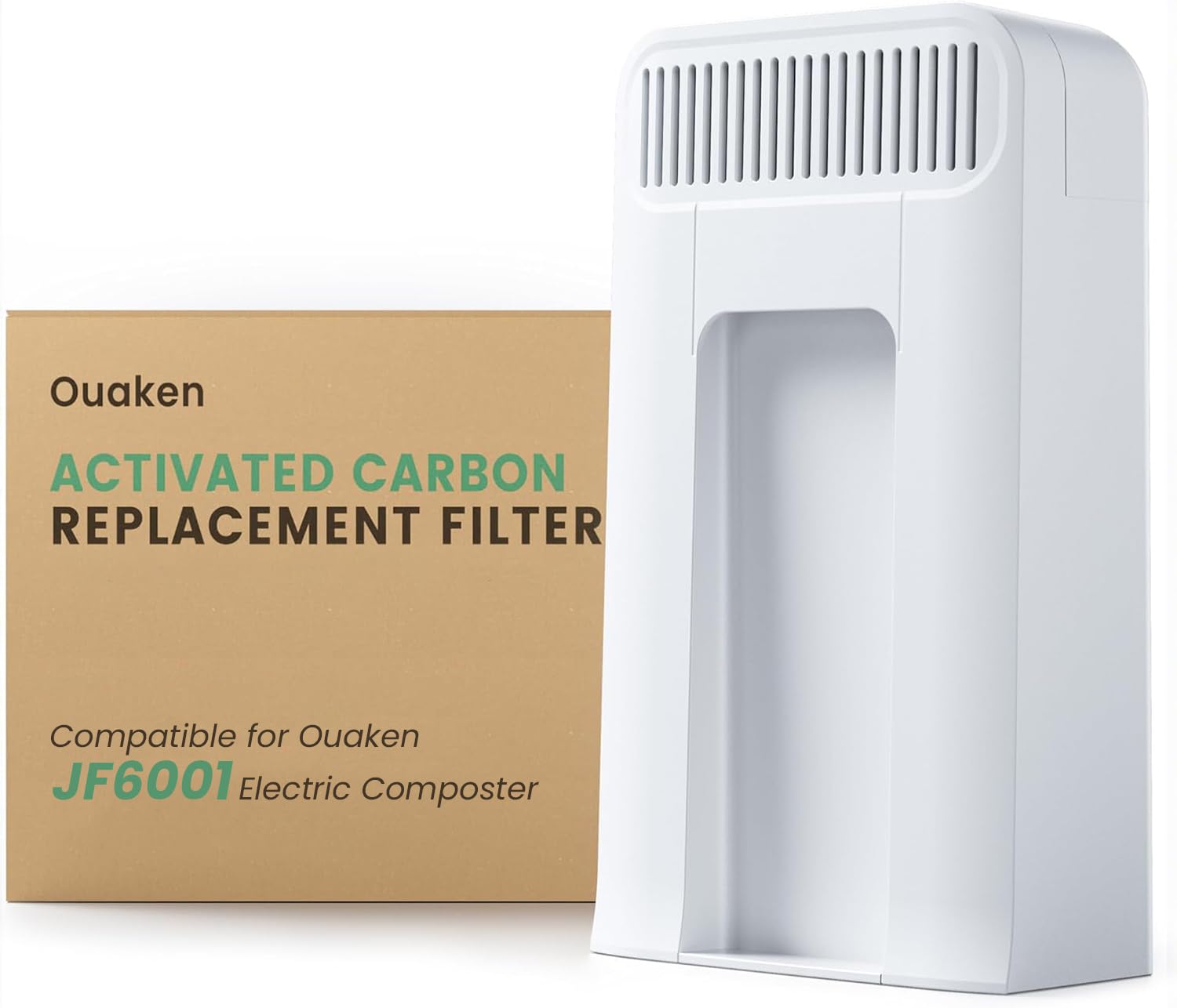 Photo 1 of Ouaken Activated Carbon Filter for JF6001A Electric Kitchen Composter