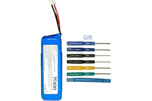Hixon JBL Charge 2+ Battery OEM 6000mAh Li-Polymer Battery for JBL Charge 2+, Charge 2 Plus, Compatible with JBL MLP912995-2P