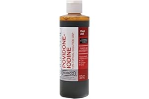 Humco 232516001 Povidone Iodine 10% Topical Solution, 16oz