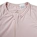 Boody Body Baby EcoWear Long Sleeve Onesie - Soft Blanket Sleeper with Built in Mittens Made from Natural Organic Bamboo - Soft Breathable Eco Fashion for Sensitive Skin - Chalk White, 0-3 Months