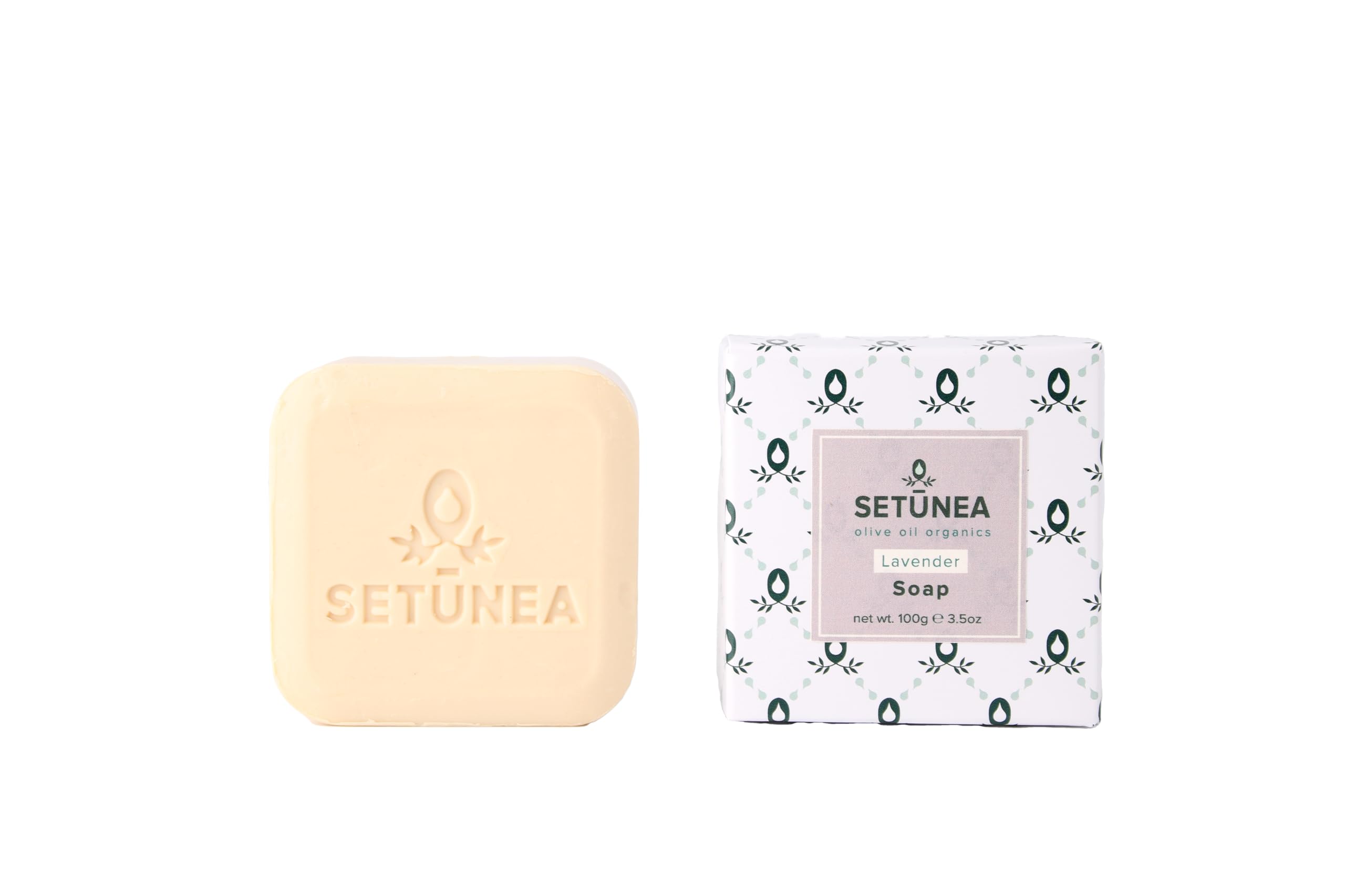 Setunea Organic Olive Oil and Lavender Soap Bar 2 x 100g
