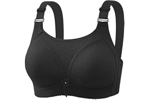High Impact Sports Bras for Women Plus Size Bralette No Padded Wirefree Workout Bra Bounce Control Brassiere Underwear