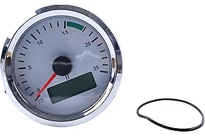 Jeenda New Gauge Tacho Hourmeter for JCB Backhoe Loader 3CX 4CX 4WD 214 215 217 704/D7231 704D7231 704/50097 BHL See TI 2/546