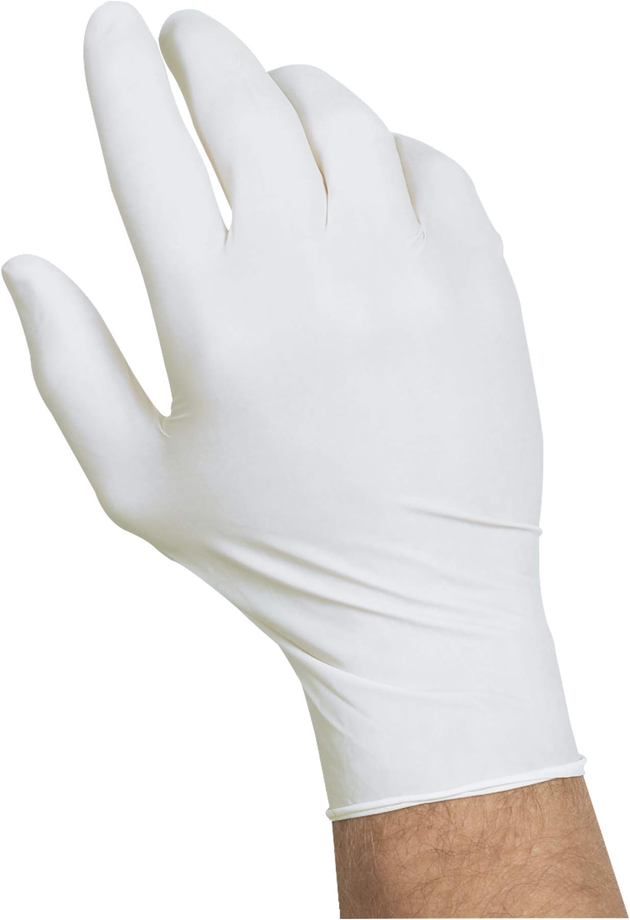 HandGards ValuGards Nitrile White Extra Large Disposable Glove - 1000 per case.