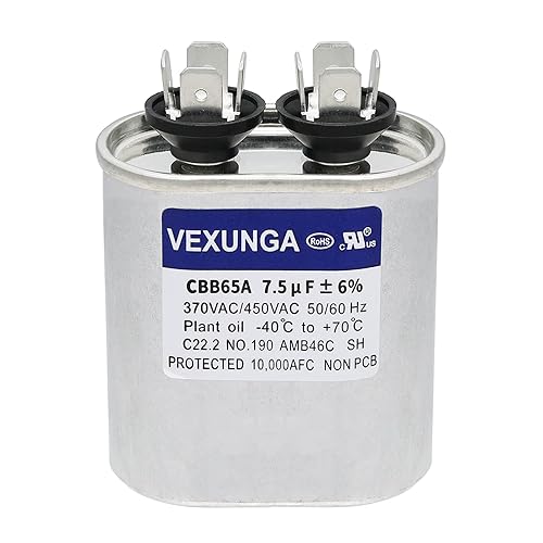 370/440VAC 50/60Hz CBB65 CBB65A Oval Run Start Capacitor